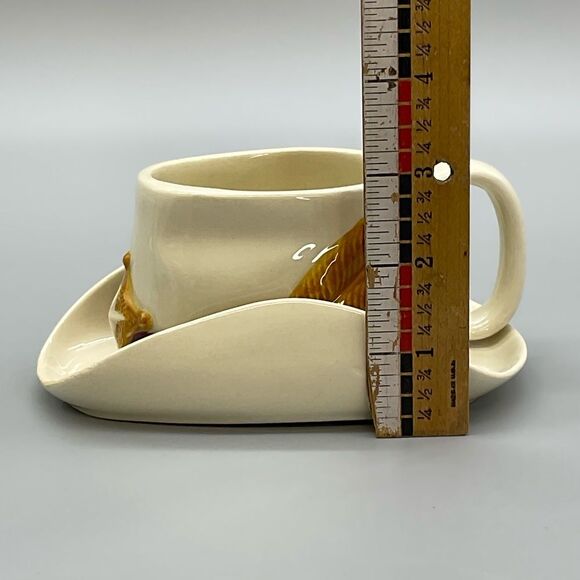 Vintage Avon Wild West Cowboy Hat Sheriff Ceramic Coffee Tea Mug - Picture 10 of 10